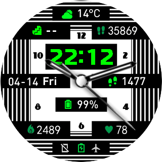 华米跃我Amazfit Pace, Stratos手表表盘