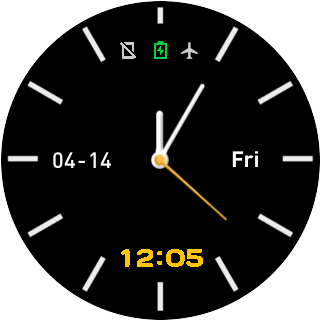 华米跃我Amazfit Pace, Stratos手表表盘