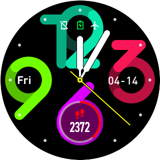 华米跃我Amazfit Pace, Stratos手表表盘