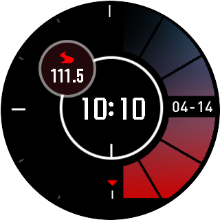 华米跃我Amazfit Pace, Stratos手表表盘