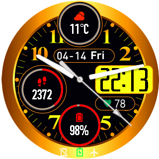 华米跃我Amazfit Pace, Stratos手表表盘