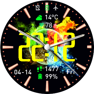 华米跃我Amazfit Pace, Stratos手表表盘