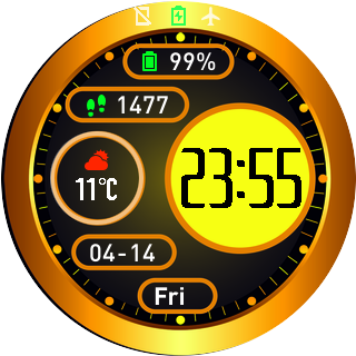 华米跃我Amazfit Pace, Stratos手表表盘