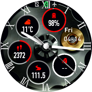 华米跃我Amazfit Pace, Stratos手表表盘