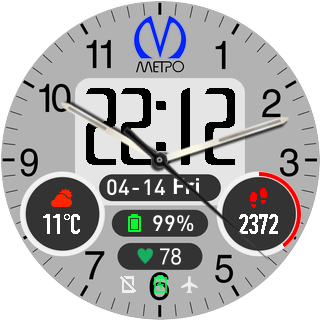 华米跃我Amazfit Pace, Stratos手表表盘