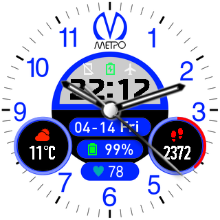 华米跃我Amazfit Pace, Stratos手表表盘
