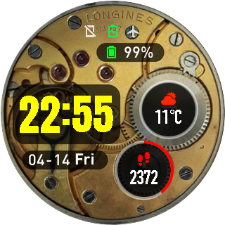 华米跃我Amazfit Pace, Stratos手表表盘
