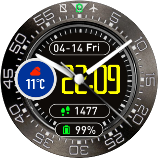 华米跃我Amazfit Pace, Stratos手表表盘
