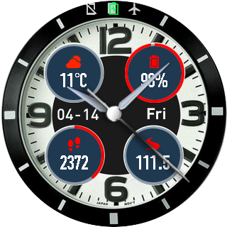 华米跃我Amazfit Pace, Stratos手表表盘