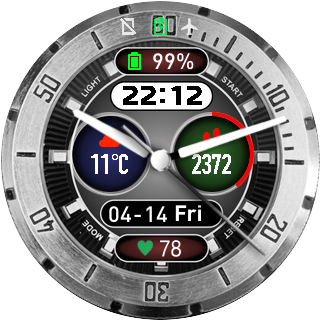 华米跃我Amazfit Pace, Stratos手表表盘