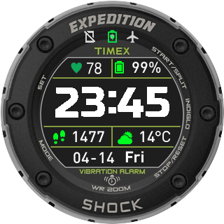 华米跃我Amazfit Pace, Stratos手表表盘