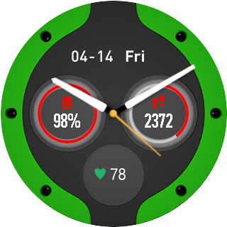 华米跃我Amazfit Pace, Stratos手表表盘
