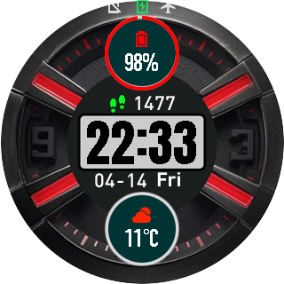 华米跃我Amazfit Pace, Stratos手表表盘