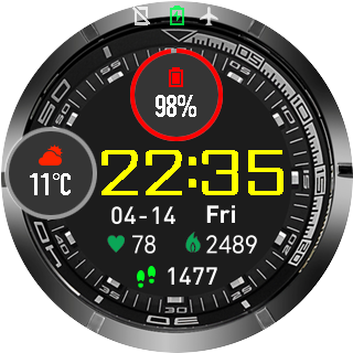 华米跃我Amazfit Pace, Stratos手表表盘