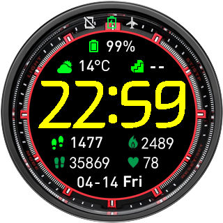 华米跃我Amazfit Pace, Stratos手表表盘