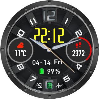 华米跃我Amazfit Pace, Stratos手表表盘