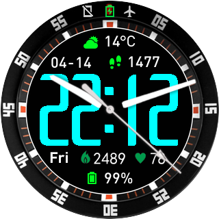 华米跃我Amazfit Pace, Stratos手表表盘