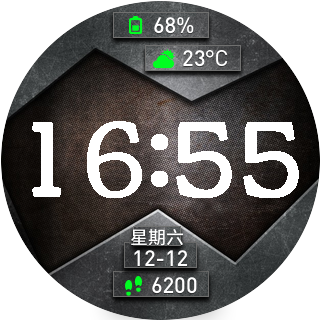 华米跃我Amazfit Pace, Stratos手表表盘