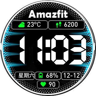 华米跃我Amazfit Pace, Stratos手表表盘