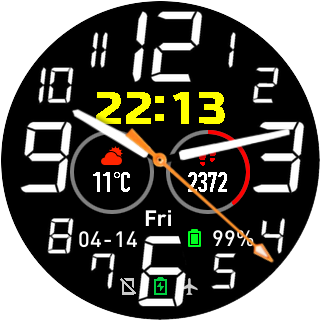 华米跃我Amazfit Pace, Stratos手表表盘