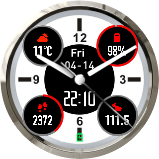 华米跃我Amazfit Pace, Stratos手表表盘