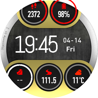 华米跃我Amazfit Pace, Stratos手表表盘