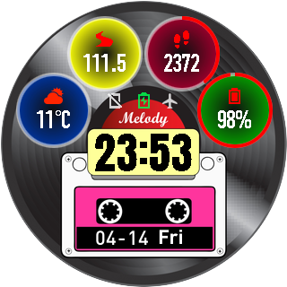 华米跃我Amazfit Pace, Stratos手表表盘