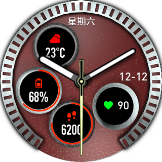 华米跃我Amazfit Pace, Stratos手表表盘