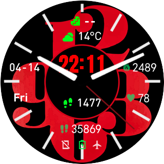 华米跃我Amazfit Pace, Stratos手表表盘