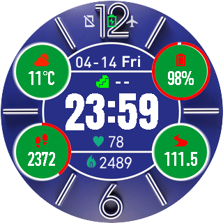 华米跃我Amazfit Pace, Stratos手表表盘
