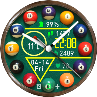 华米跃我Amazfit Pace, Stratos手表表盘