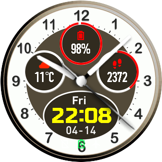 华米跃我Amazfit Pace, Stratos手表表盘