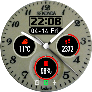 华米跃我Amazfit Pace, Stratos手表表盘