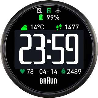 华米跃我Amazfit Pace, Stratos手表表盘