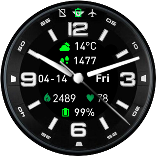 华米跃我Amazfit Pace, Stratos手表表盘