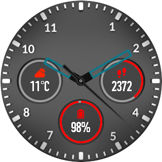 华米跃我Amazfit Pace, Stratos手表表盘