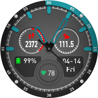 华米跃我Amazfit Pace, Stratos手表表盘