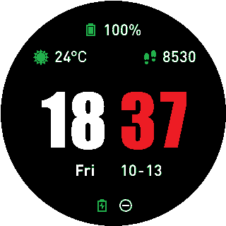 华米跃我Amazfit Pace, Stratos手表表盘
