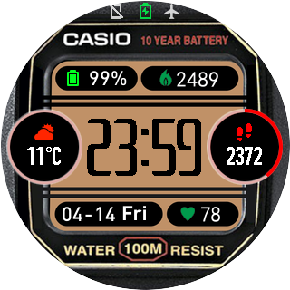华米跃我Amazfit Pace, Stratos手表表盘