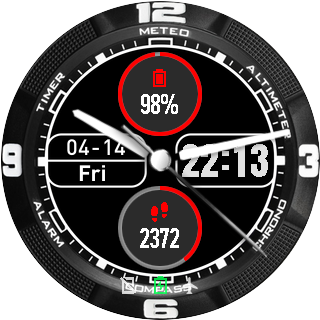 华米跃我Amazfit Pace, Stratos手表表盘