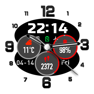 华米跃我Amazfit Pace, Stratos手表表盘