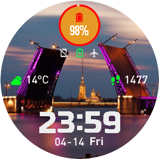 华米跃我Amazfit Pace, Stratos手表表盘