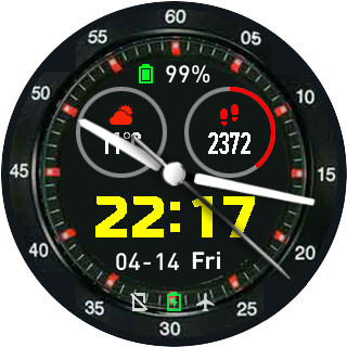 华米跃我Amazfit Pace, Stratos手表表盘