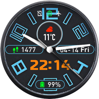 华米跃我Amazfit Pace, Stratos手表表盘