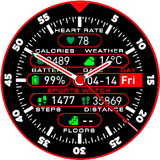 华米跃我Amazfit Pace, Stratos手表表盘