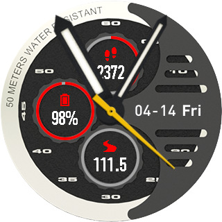 华米跃我Amazfit Pace, Stratos手表表盘