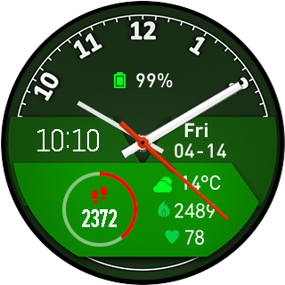 华米跃我Amazfit Pace, Stratos手表表盘