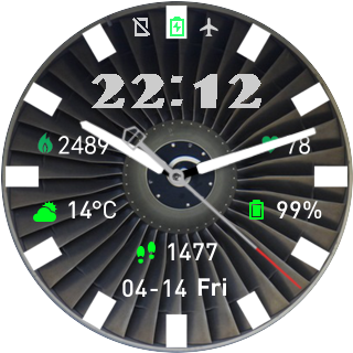 华米跃我Amazfit Pace, Stratos手表表盘