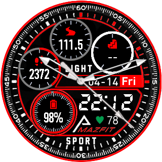 华米跃我Amazfit Pace, Stratos手表表盘