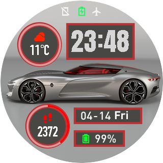 华米跃我Amazfit Pace, Stratos手表表盘